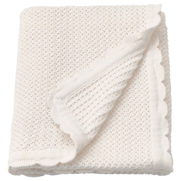 IKEA GULSPARV Baby blanket, white